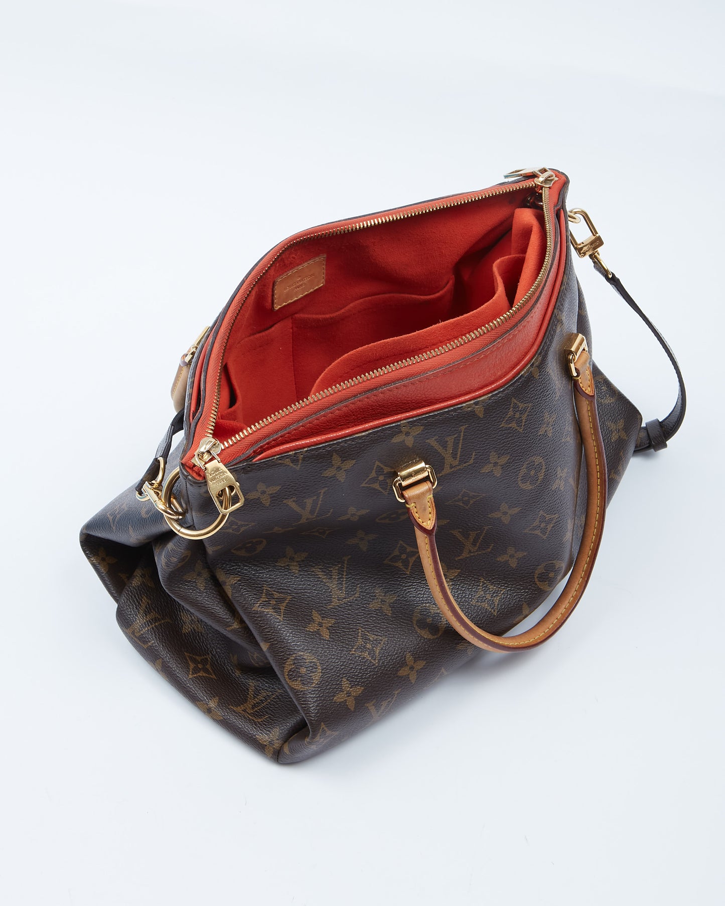 Louis Vuitton Monogram Canvas Pallas MM Top Handle Bag