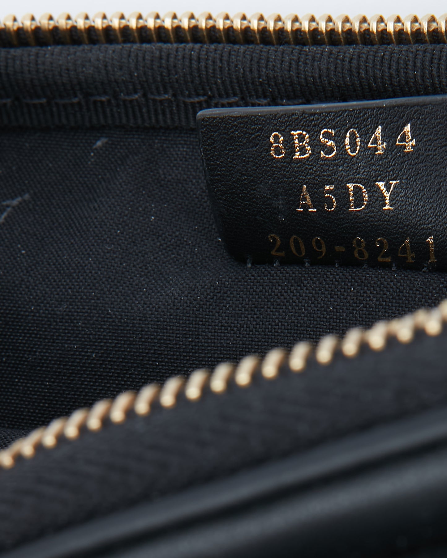 Fendi Black Leather Mini Wallet On Chain Crossbody Bag