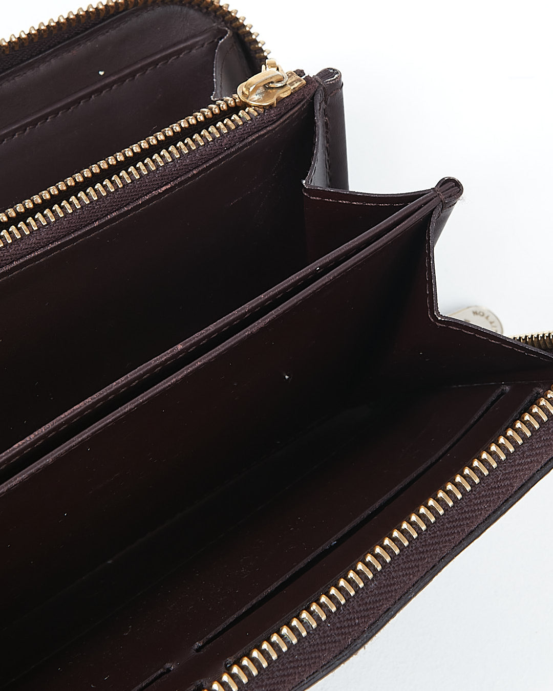 Louis Vuitton Amarante Purple Monogram Vernis Zippy Wallet