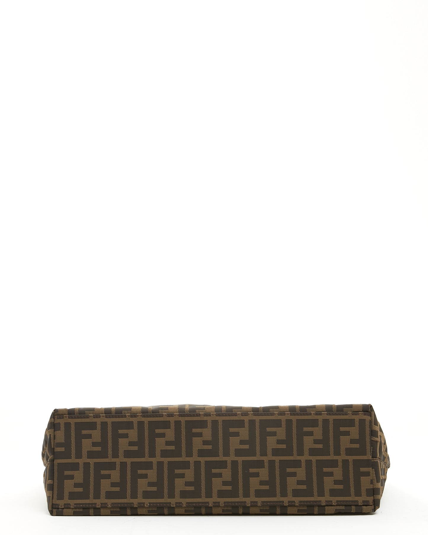 Fendi Brown Zucca Print Canvas Tote Bag