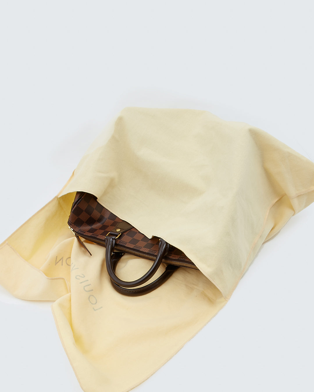 Louis Vuitton Damier Ebene Toile Speedy 35 Sac