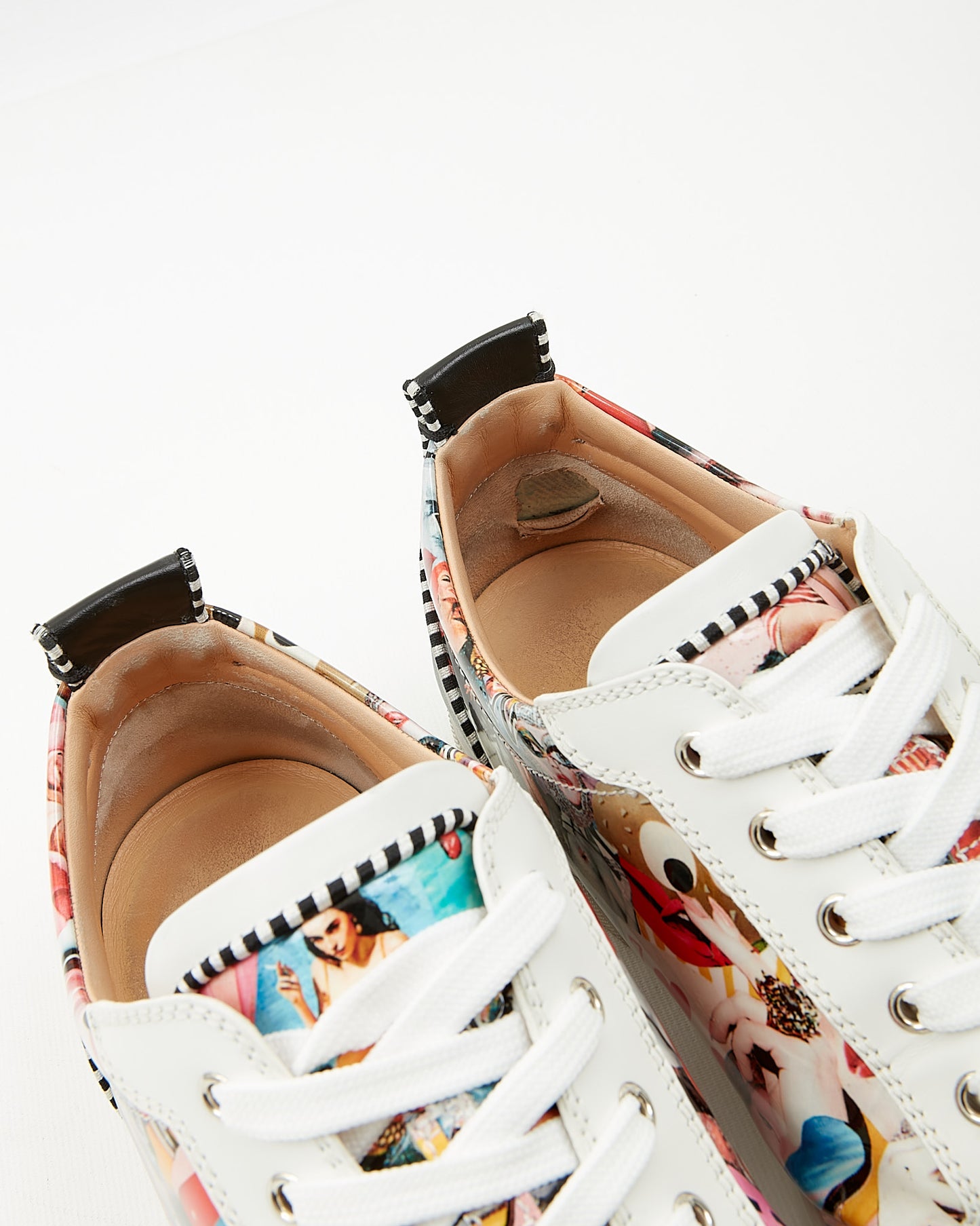 Louboutin Louis Junior Spikes Orlato Flat Low Top Sneaker - 45