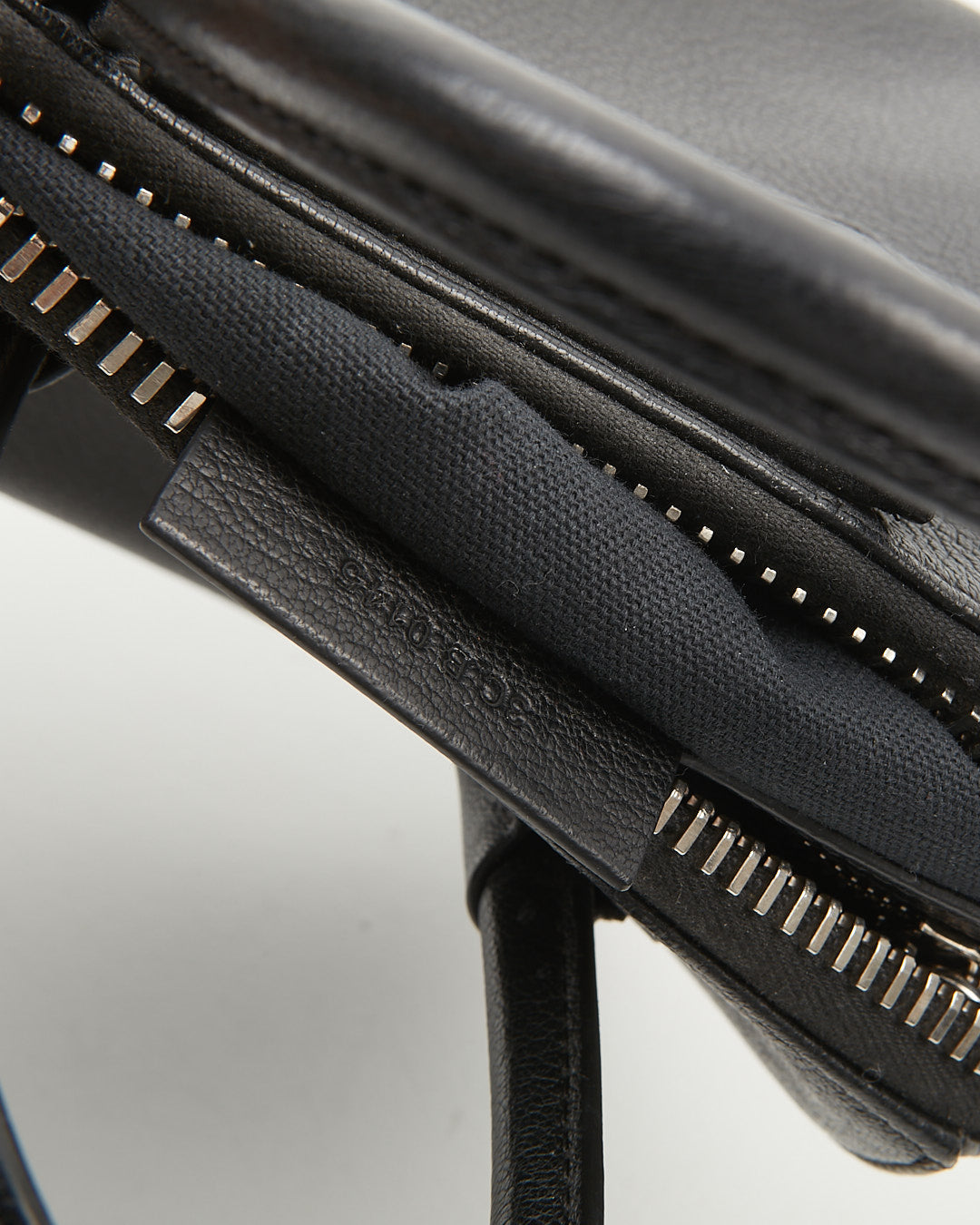 Givenchy Black Sugar Grained Leather Mini Antigona Bag