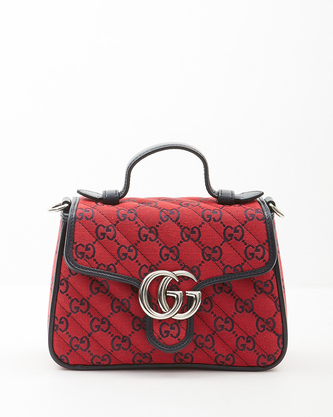 Explore a Gucci LIMITED EDITION Red and Black GG Monogram Marmont