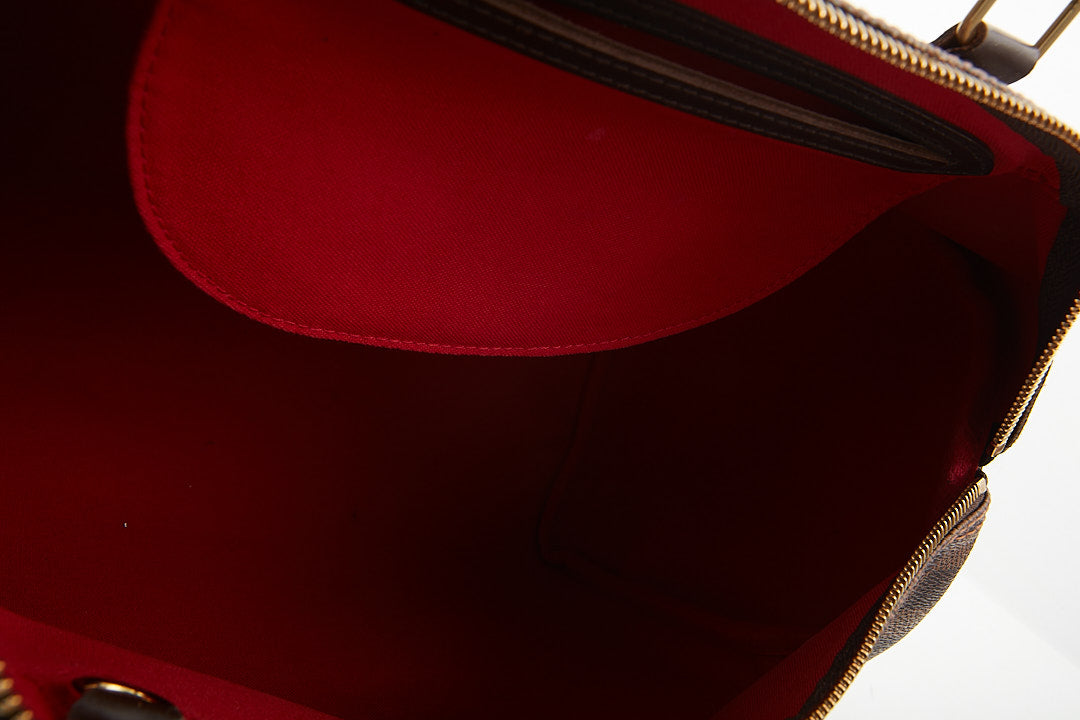 Louis Vuitton Damier Ebene Canvas Speedy 35 Bag