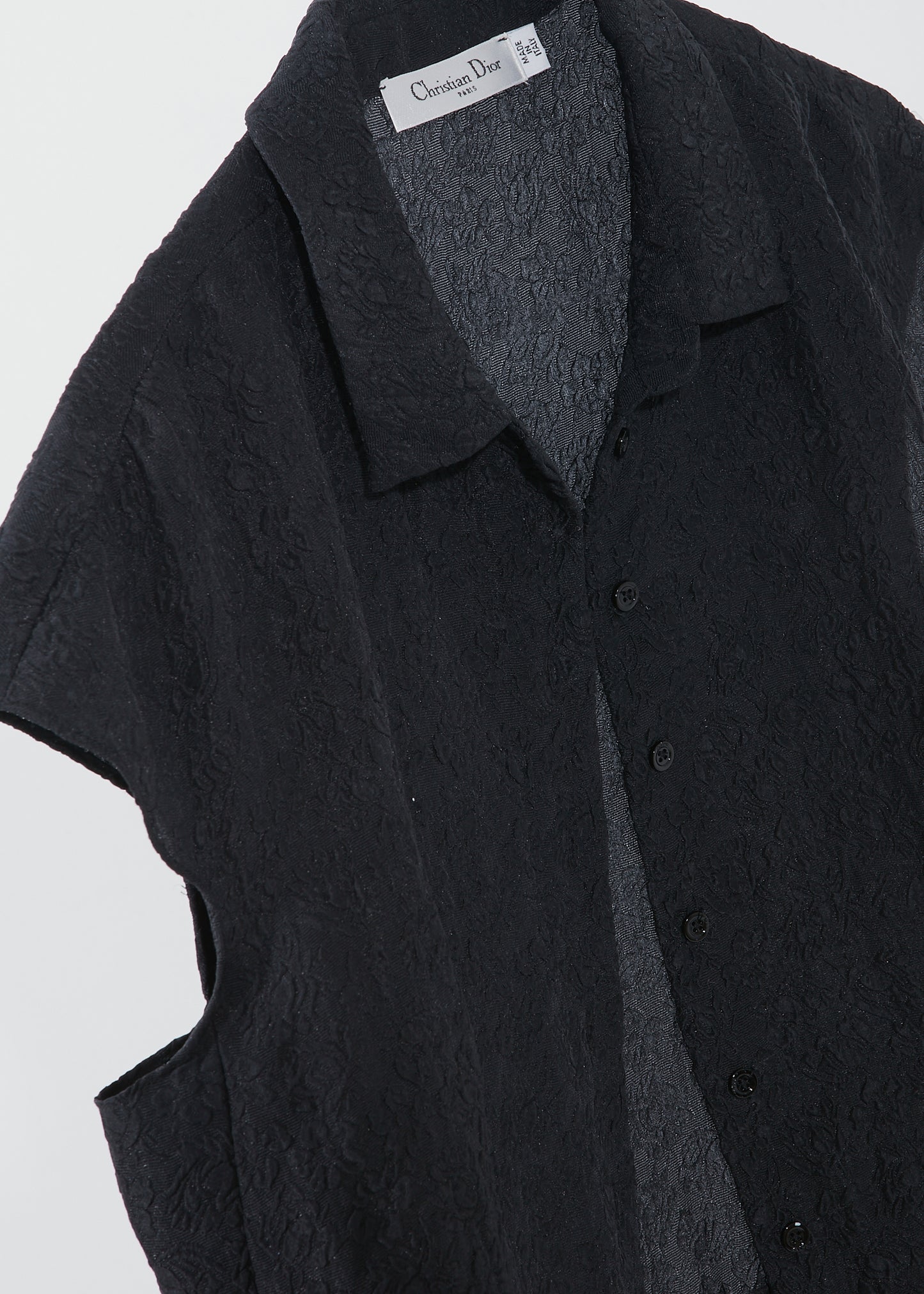 Haut à basque noir vintage Dior - 6