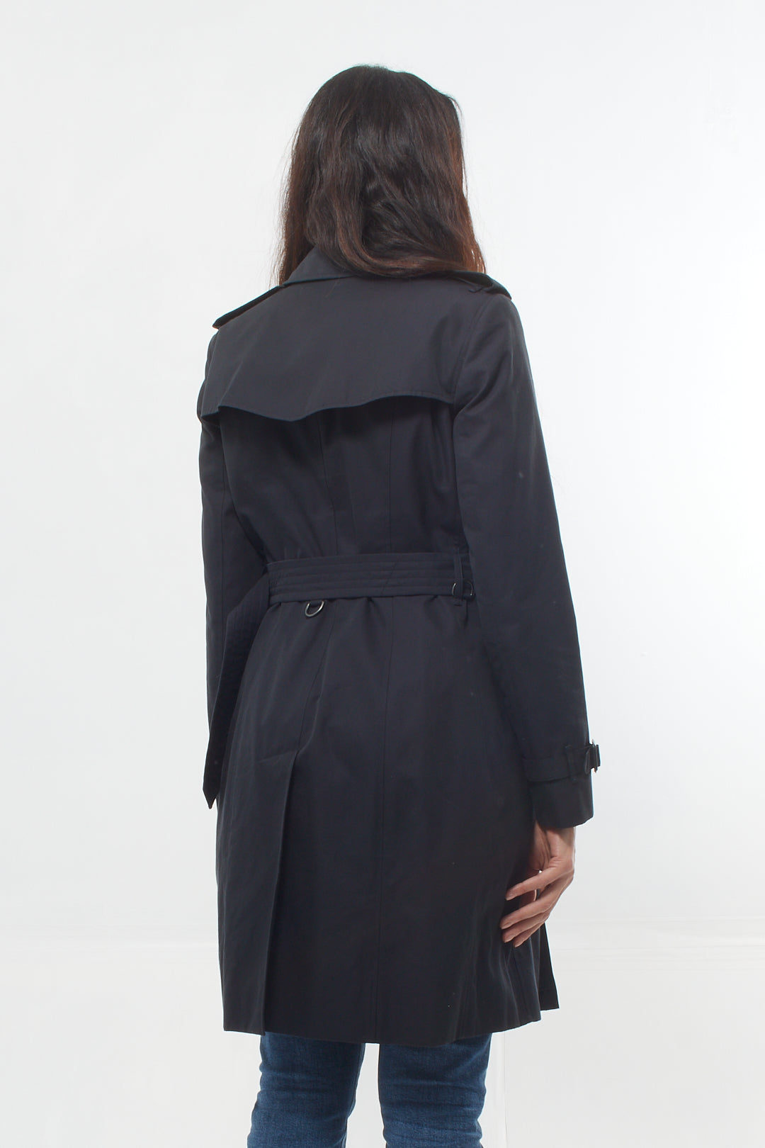 Burberry Trench Bleu Marine - 6