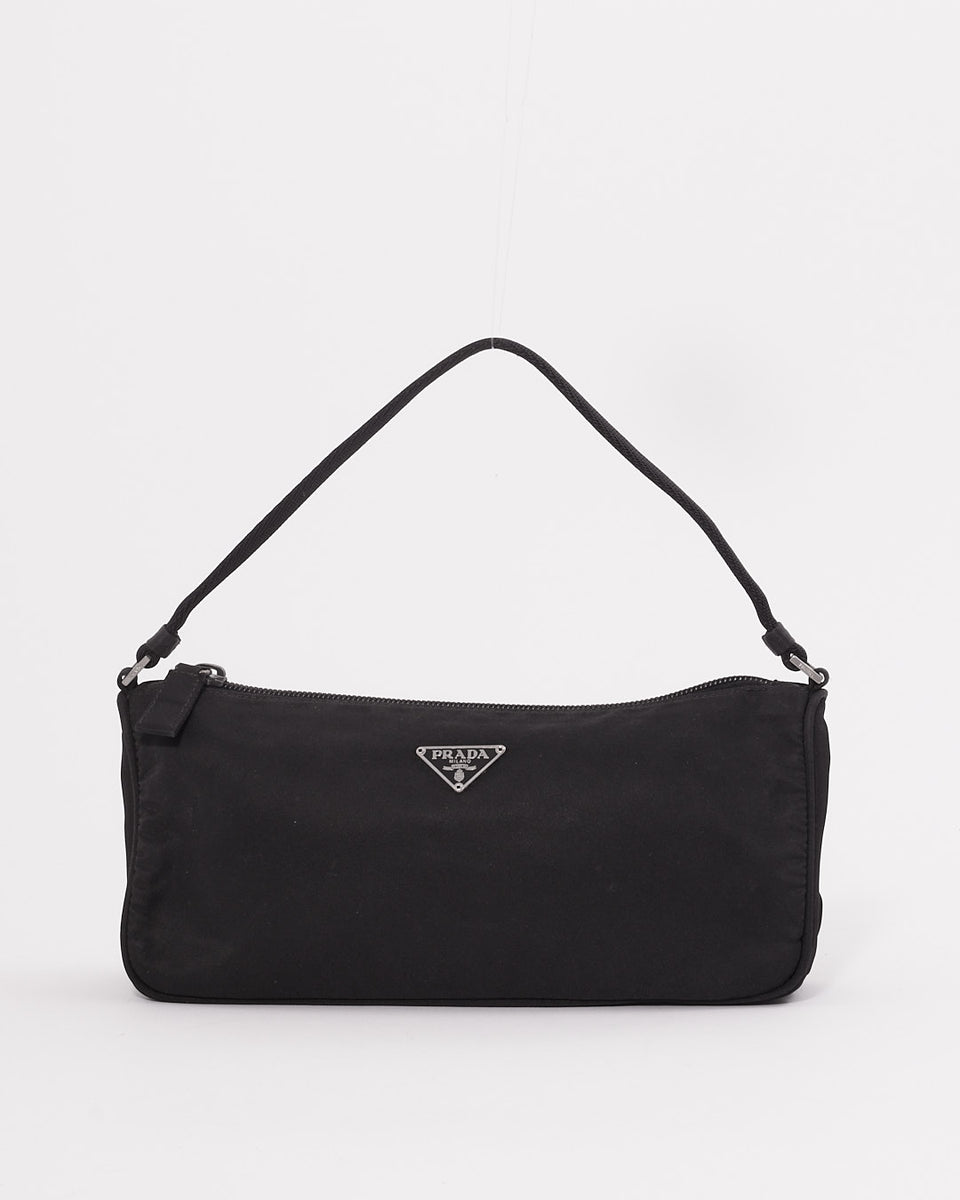 Prada Tessuto Pochette - Black Shoulder Bags, Handbags - PRA879000