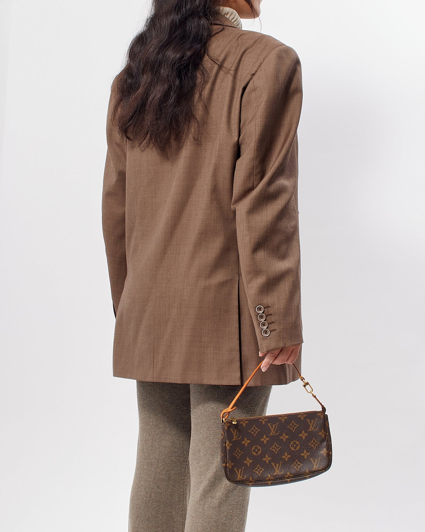 Louis Vuitton Monogram Canvas Pochette Accessoires Shoulder Bag