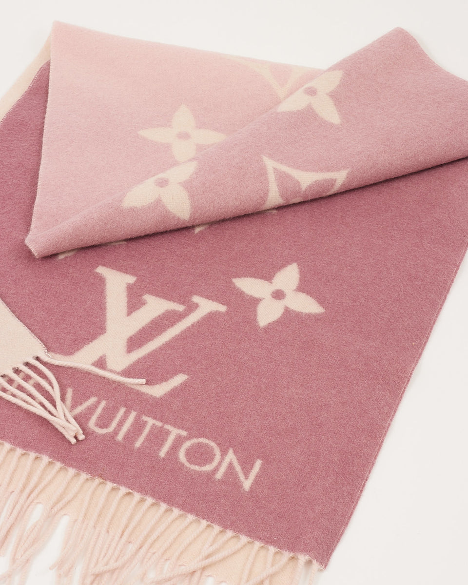 Louis Vuitton Reykjavik Gradient Cashmere Scarf - Pink Scarves and Shawls,  Accessories - LOU790446