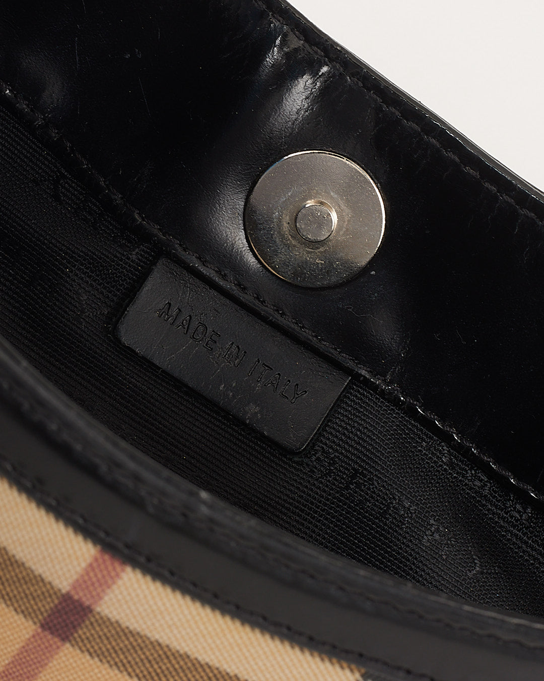 Burberry Nova Check Vintage Shoulder Bag