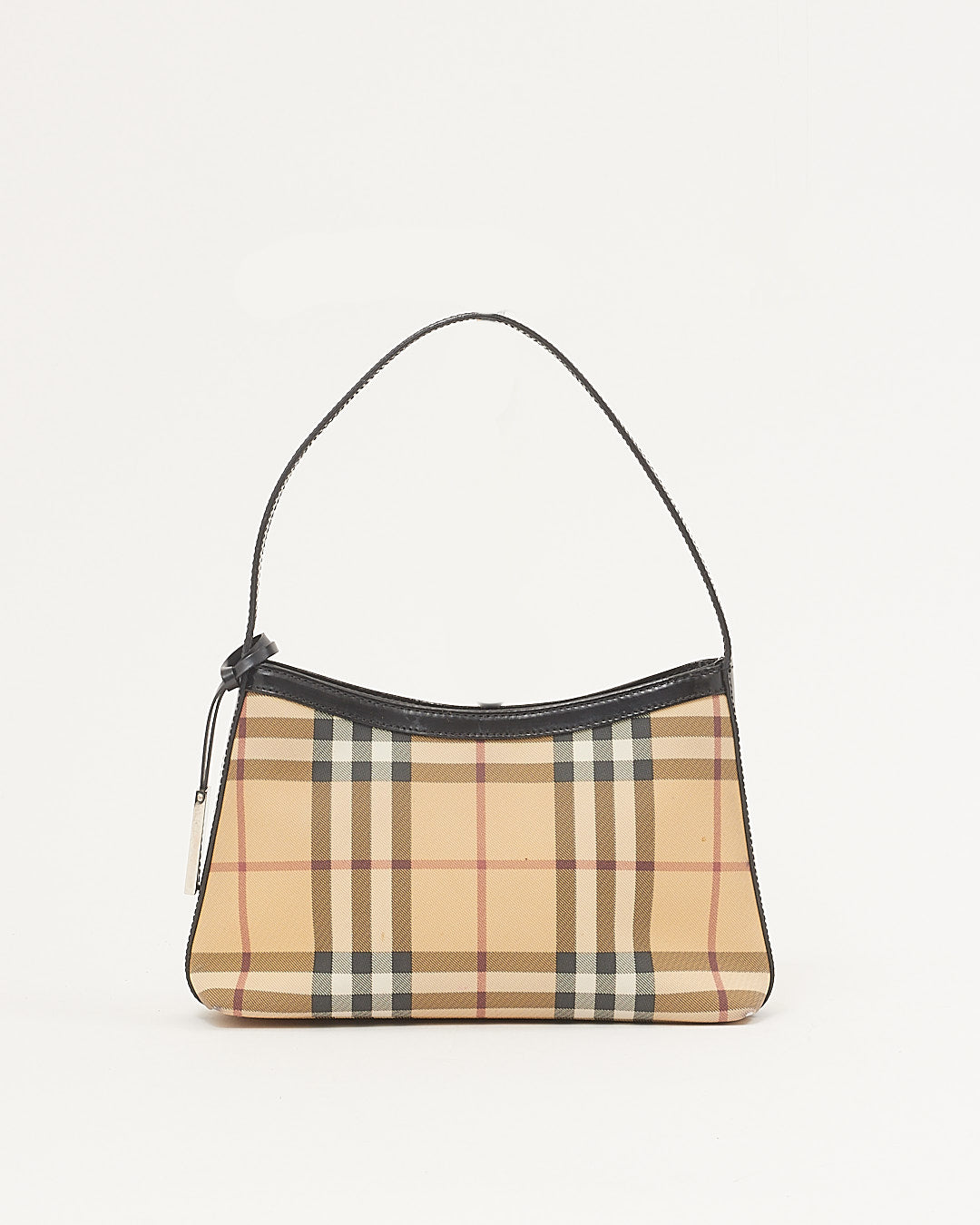 Explore a Burberry Nova Check Vintage Shoulder Bag Authenticated