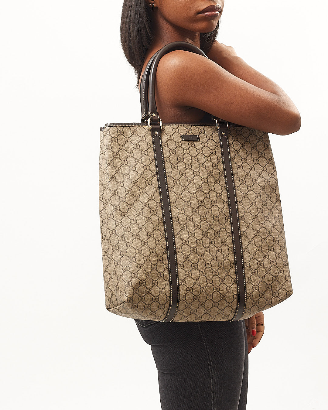 Gucci GG Supreme Coated Canvas Joy Vertical Tote Bag