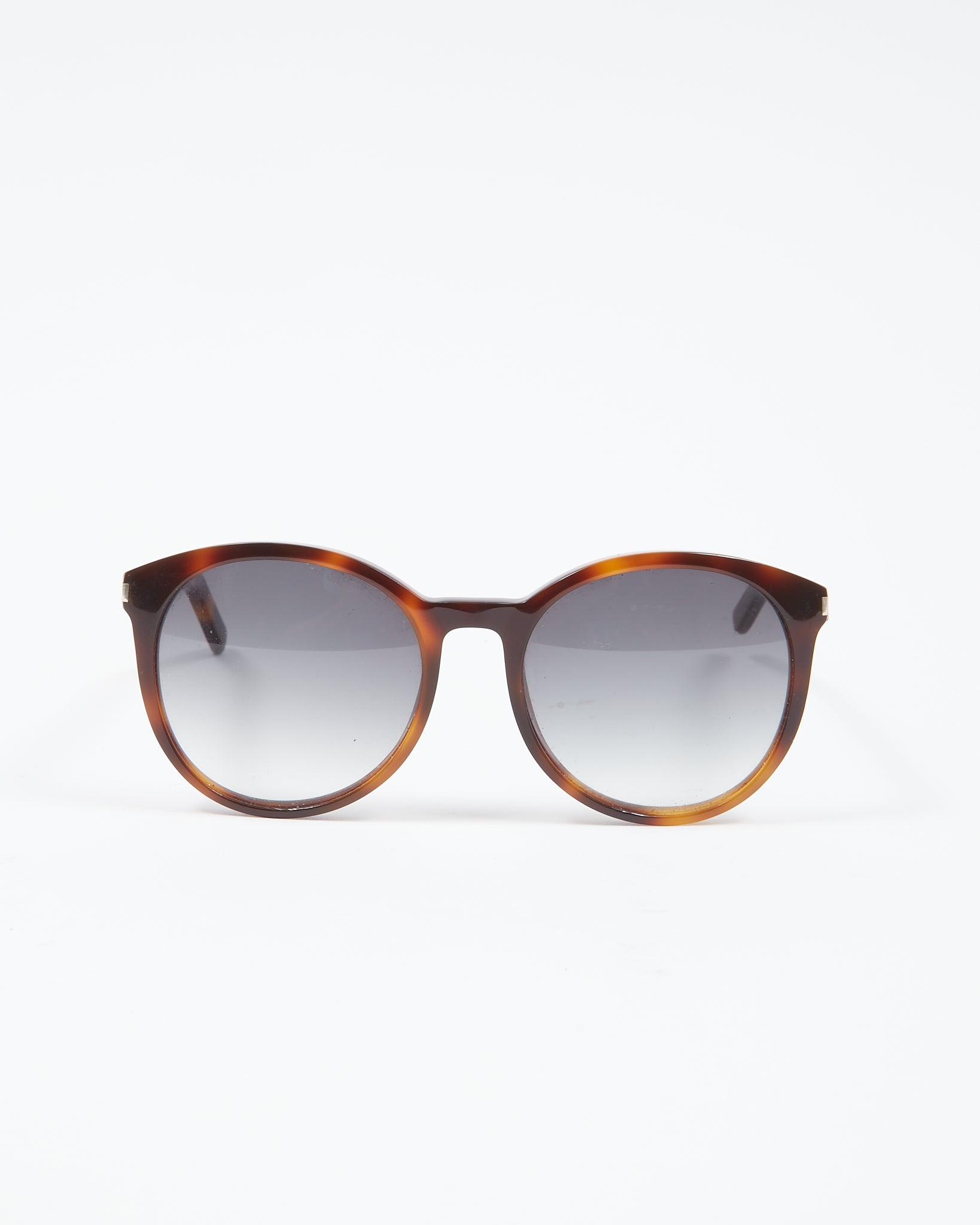 Explore a Saint Laurent Brown Tortoise Classic YSL Cat Eye