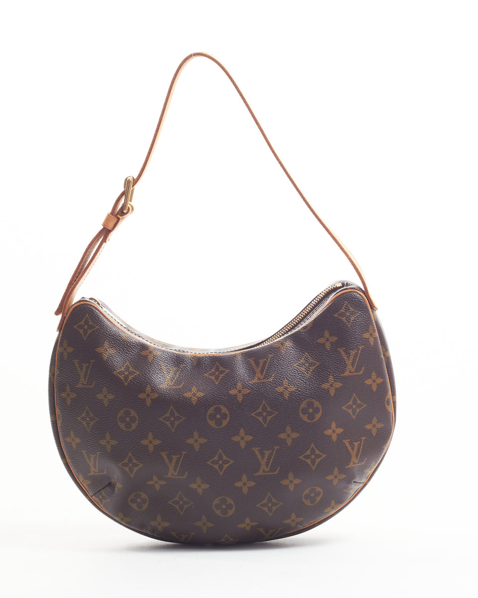 Louis Vuitton Croissant MM Monogram Canvas Shoulder Bag
