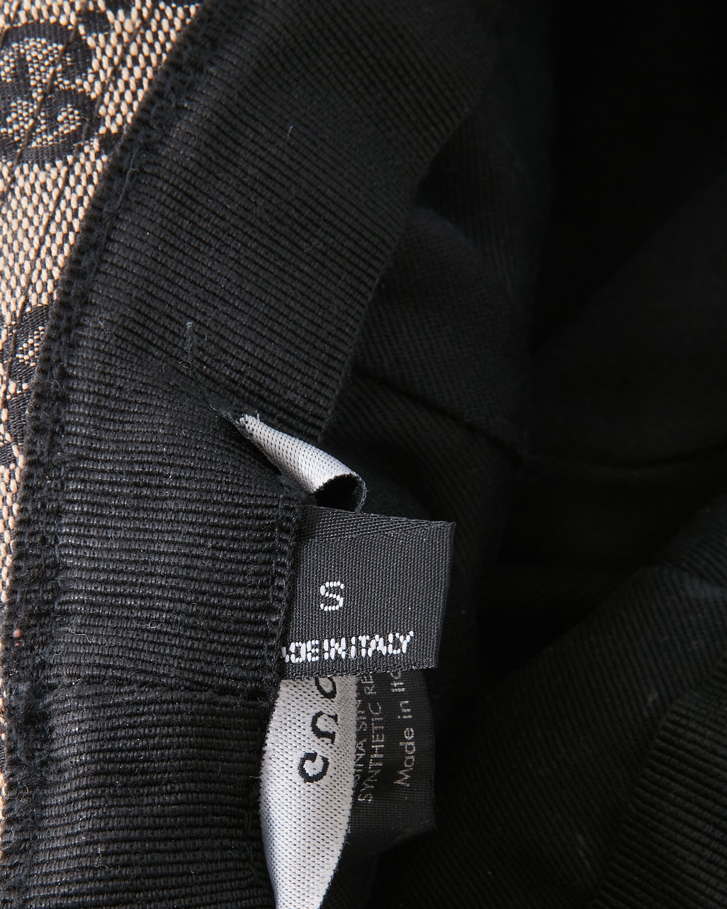 Gucci Brown/Navy GG Canvas Bucket Hat - S