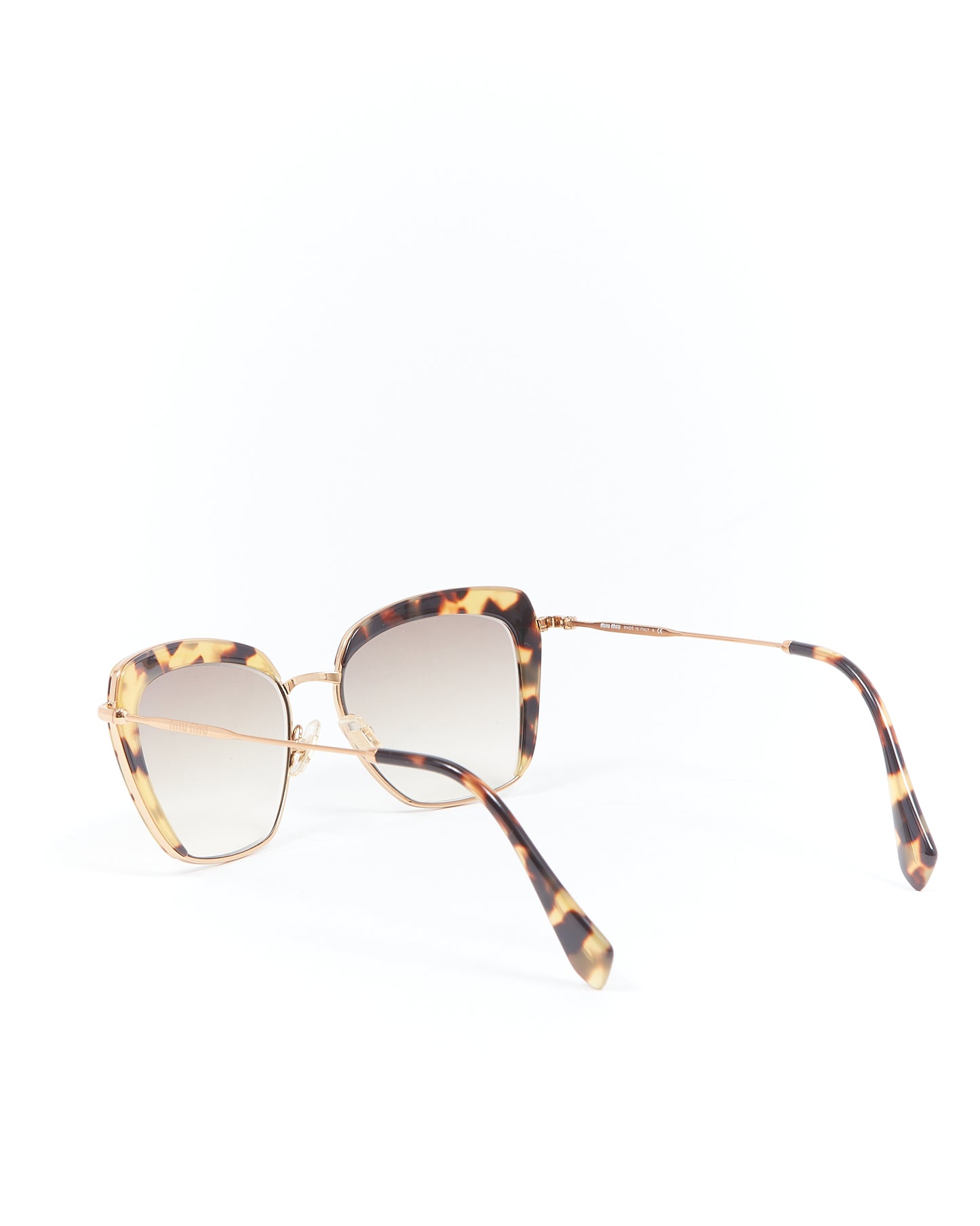 Lunettes de soleil Miu Miu Light Tortoise Cat Eye SMU52Q