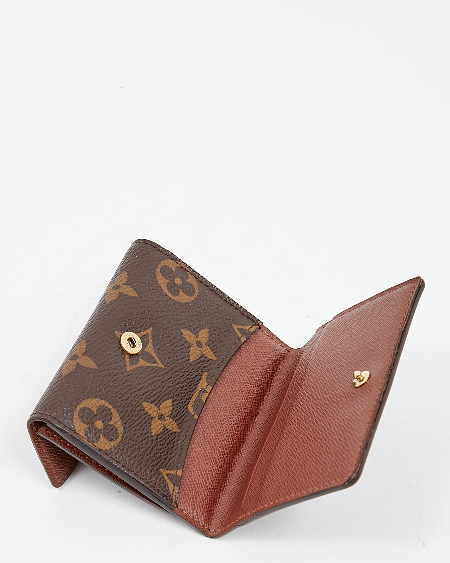 Louis Vuitton Monogram Snap Card Holder
