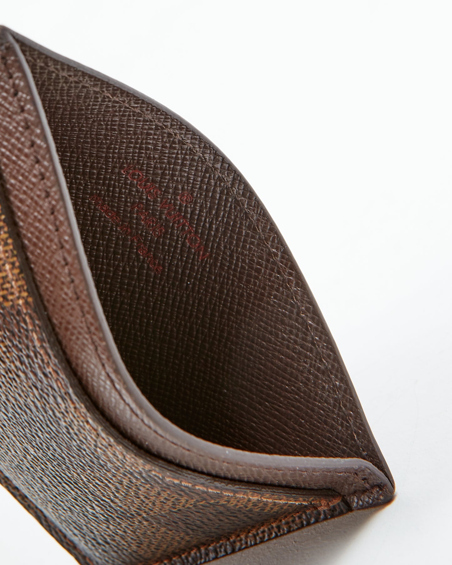 Louis Vuitton Damier Ebene Canvas Cardholder