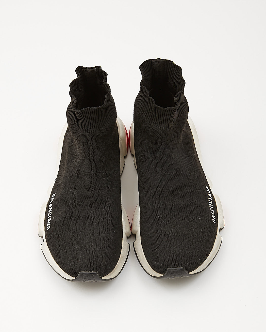 Balenciaga Baskets chaussettes Speed Trainer noires - 39