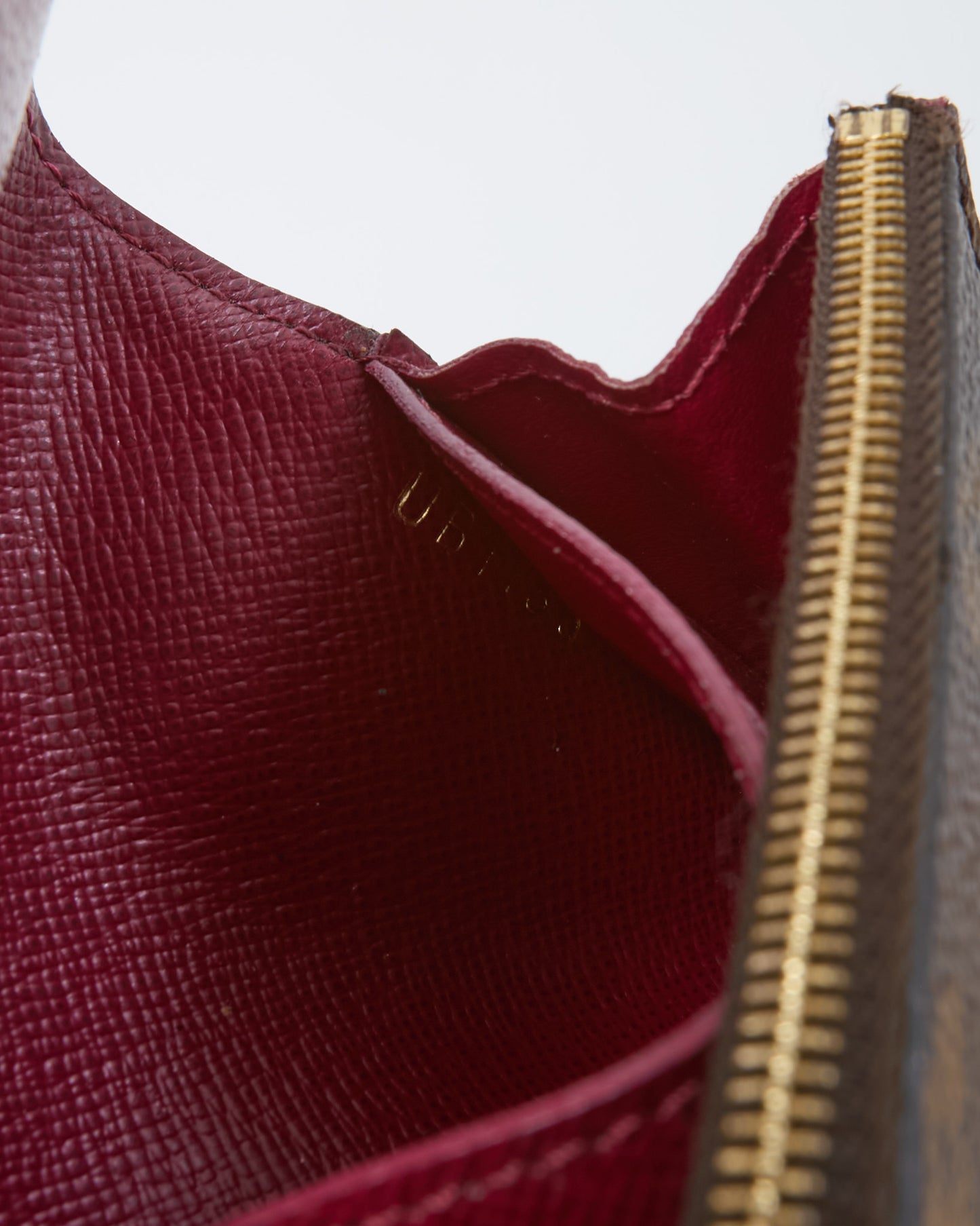 Louis Vuitton Fuchsia and Monogram Canvas Rosalie Coin Purse Wallet