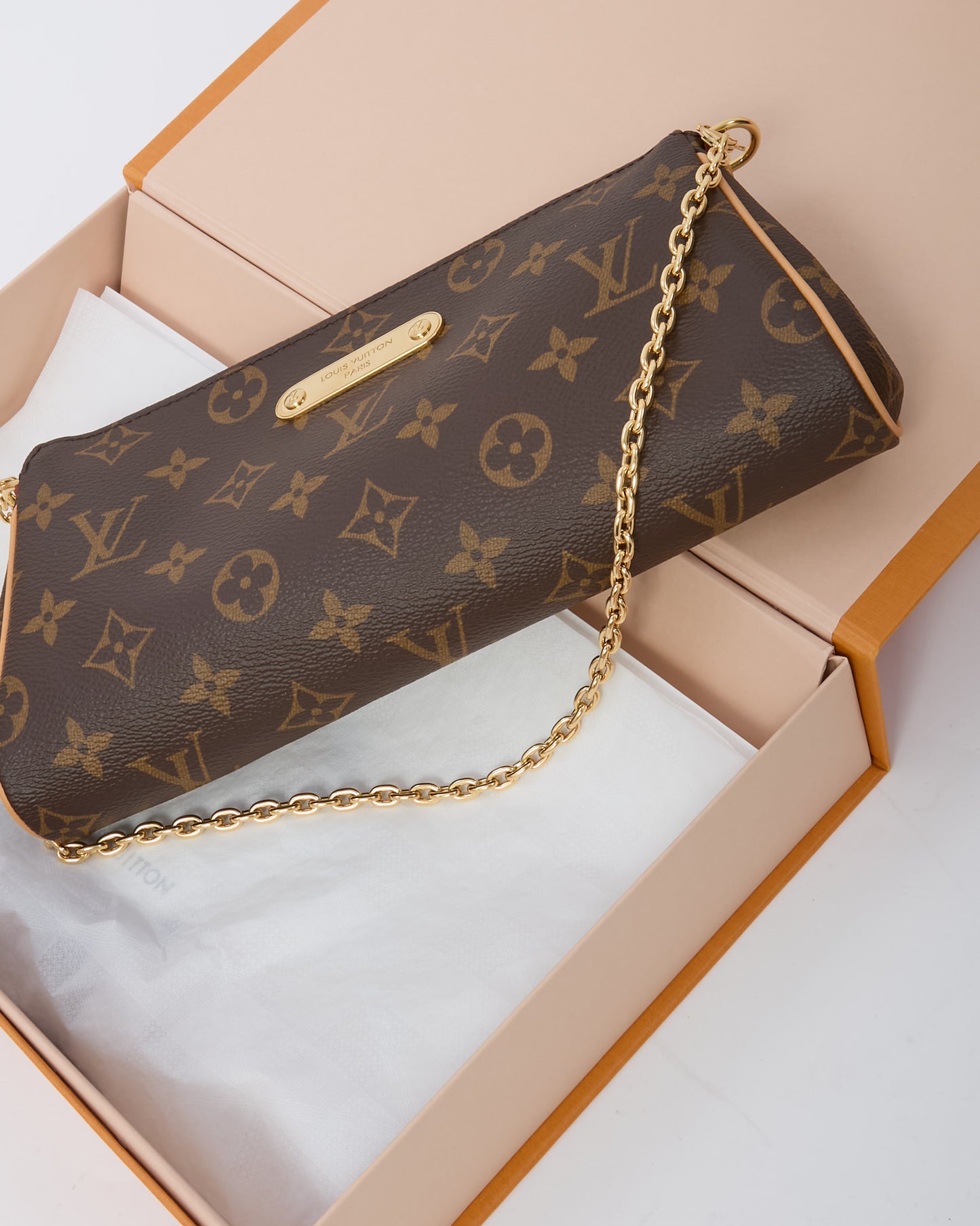 Louis Vuitton Monogram Canvas Eva Pochette Bag