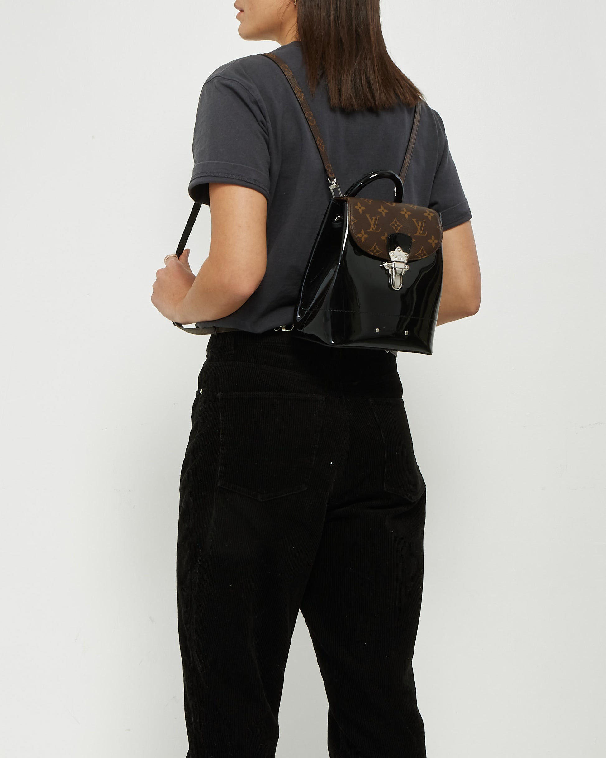 hot springs backpack louis vuitton Buy Louis Vuitton Monogram Canvas & Patent Leather Hot Springs Backpack