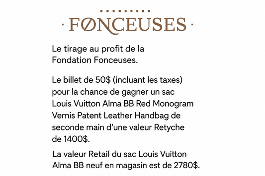 FONCEUSES - billet de tirage