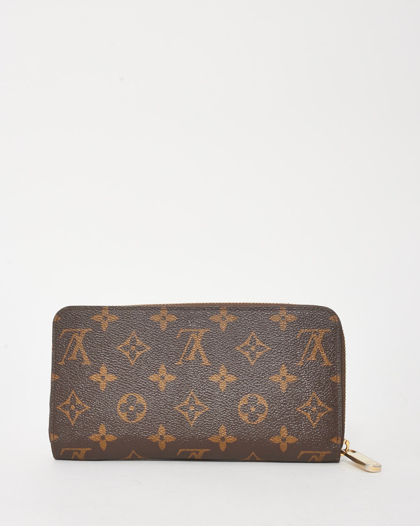 Louis Vuitton Fuchsia Monogram Coated Canvas Zippy Wallet