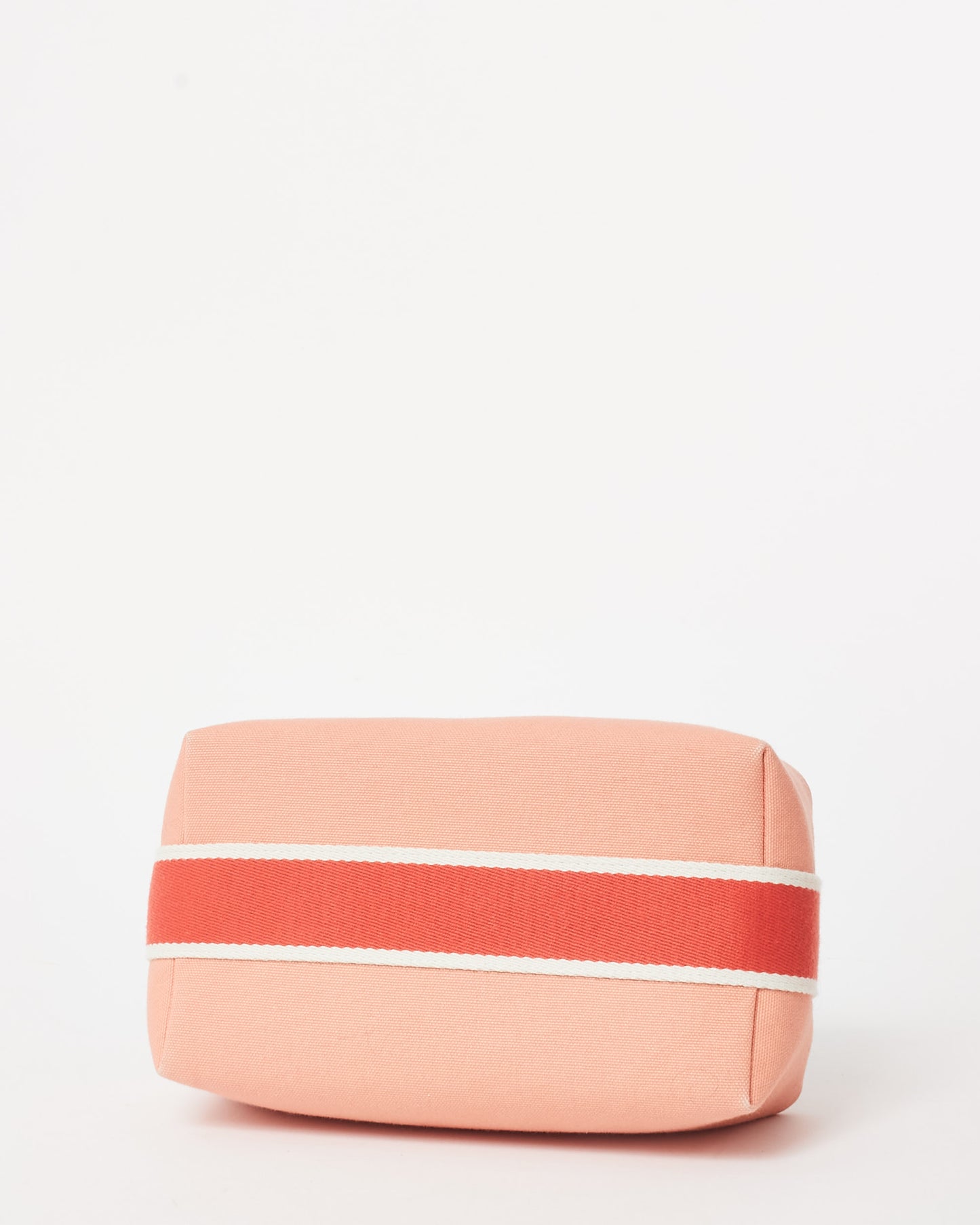 Hermès Light Pink & Dark Pink Canvas Small Bride À Brac Bag