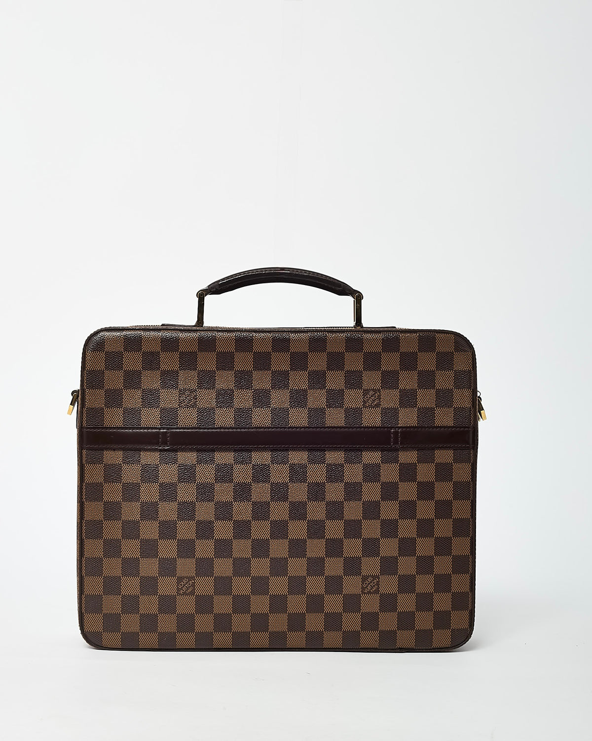 Louis Vuitton Damier Canvas Porte Ordinateur Sabana Computer Case Shoulder Bag