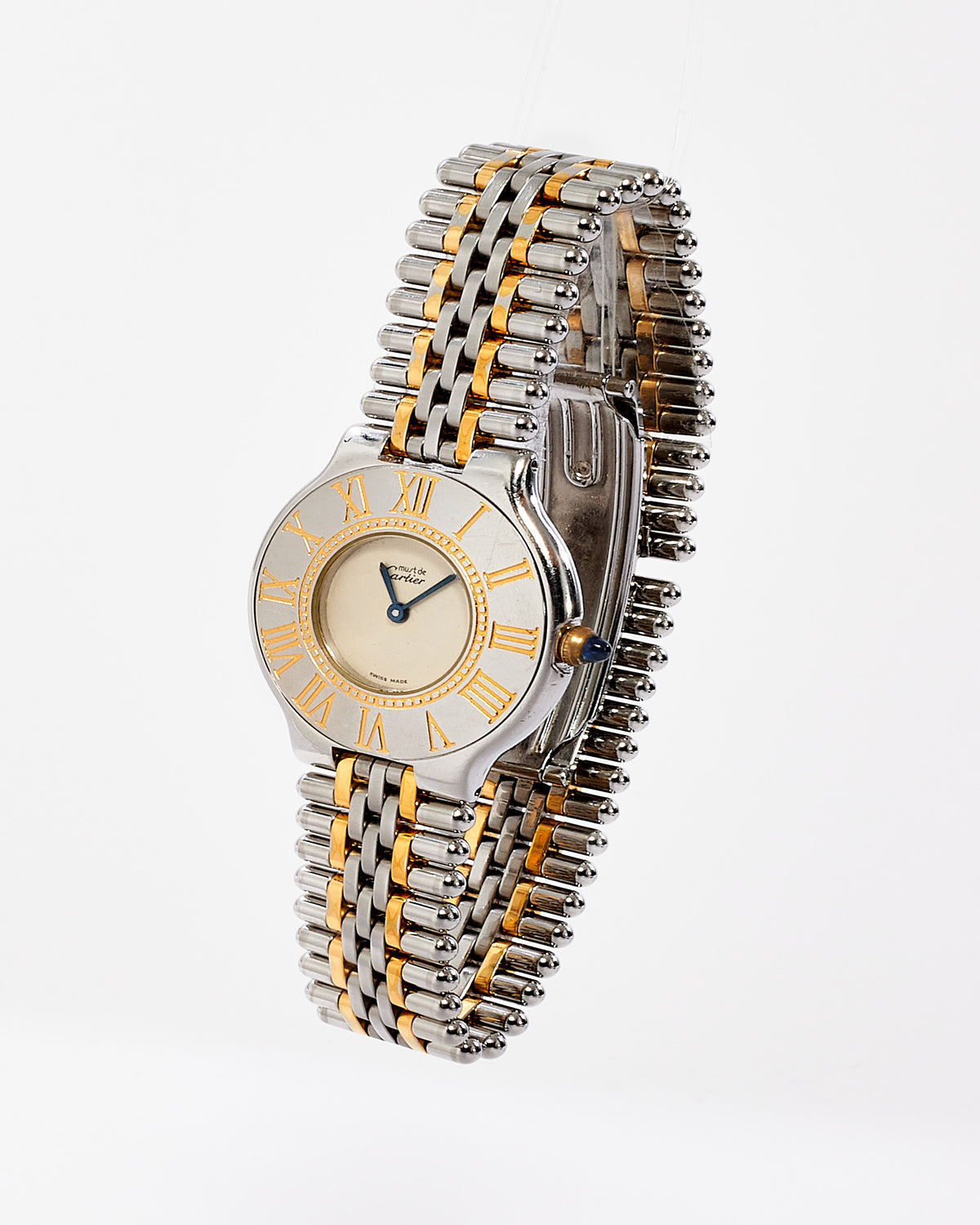 Must de Cartier two tone watch in mint condition! Cartier  main image 4