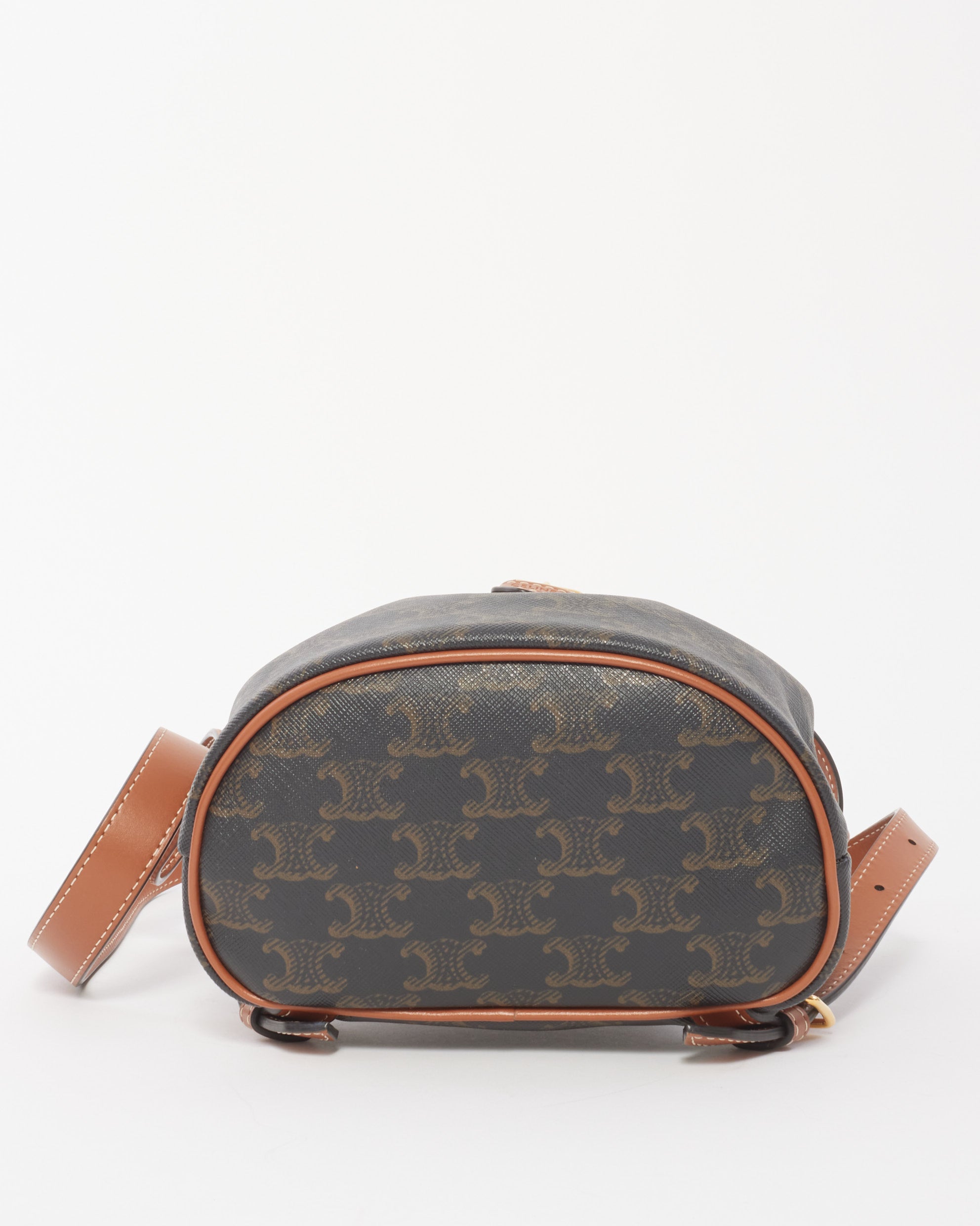 Explore a Celine Monogram Triomphe Canvas Mini Folco Backpack Authenticated Pre Owned Discover More RETYCHE