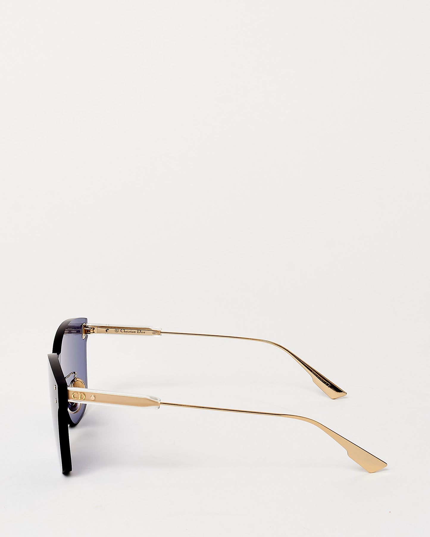 Dior Blue Rimless Quake2 Sunglasses