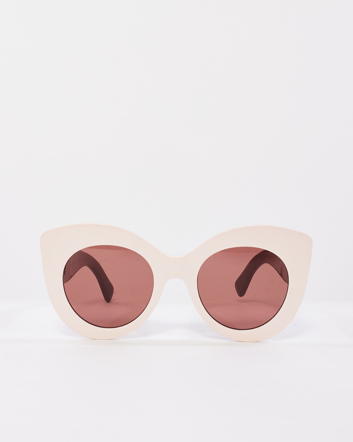 Fendi Light Pink& Blush Acetate Logo FF 0306/S Cat Eye Sunglasses