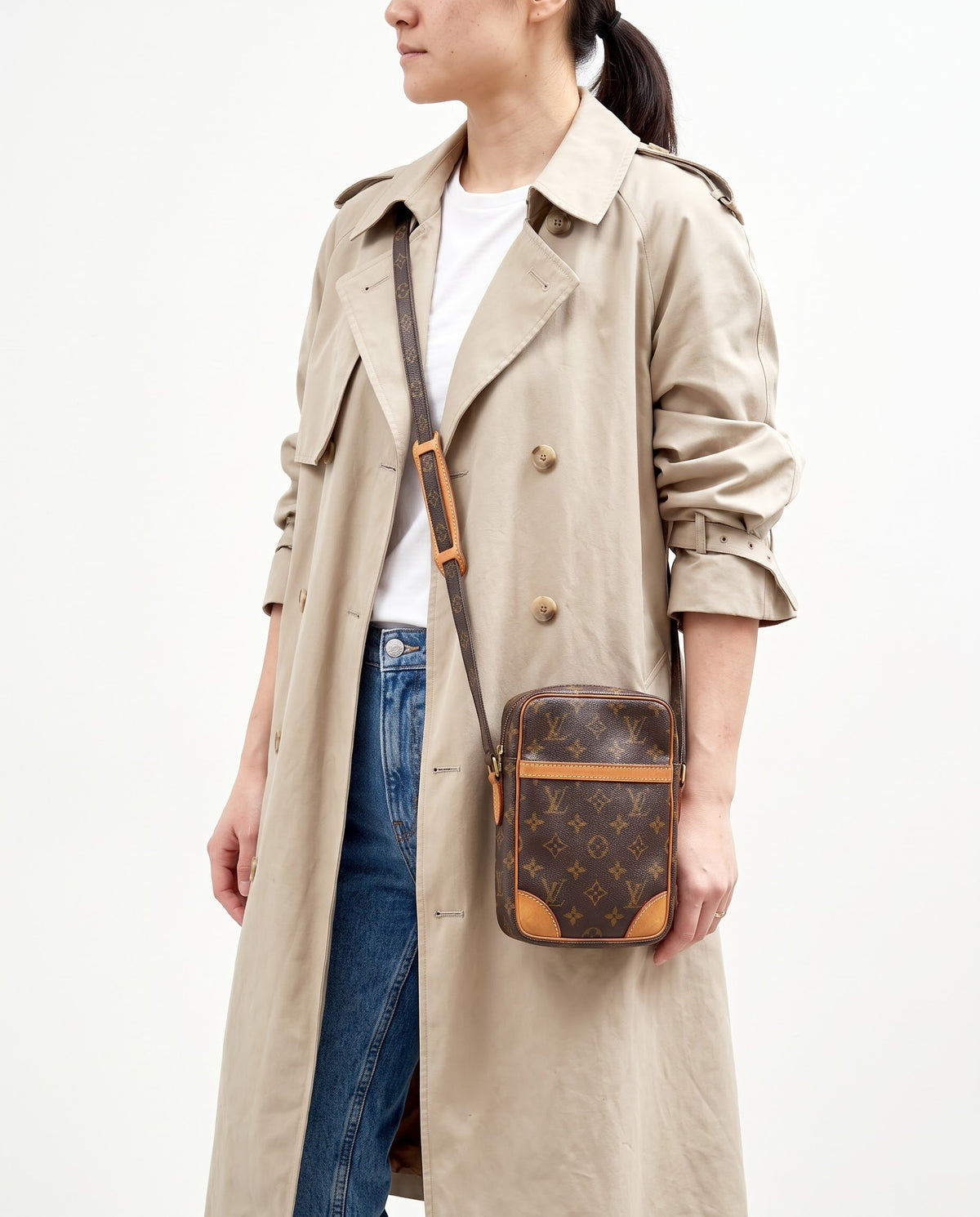 Louis Vuitton Monogram Canvas Danube PM Crossbody Bag