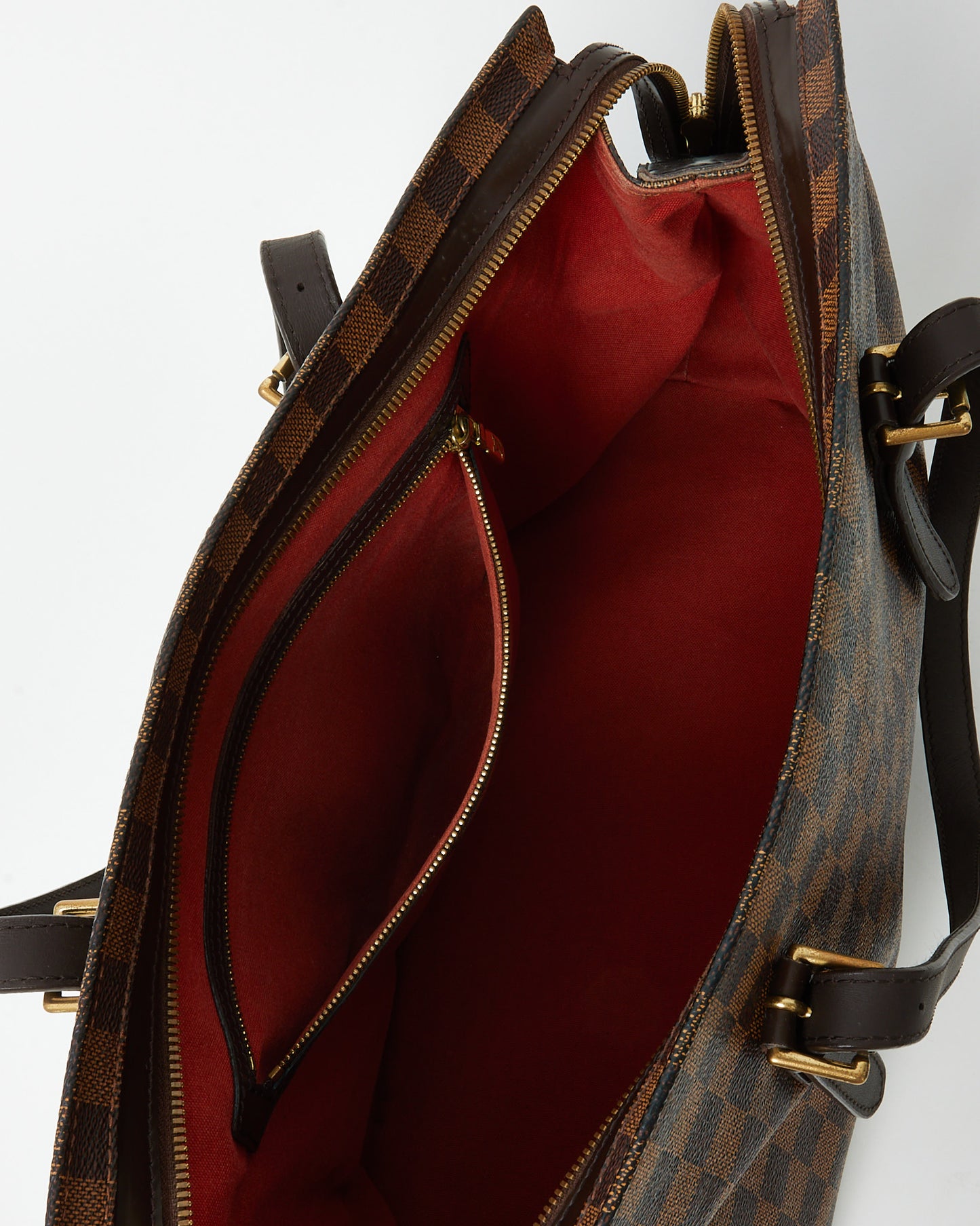 Louis Vuitton Damier Ebene Coated Canvas Chelsea Tote Bag