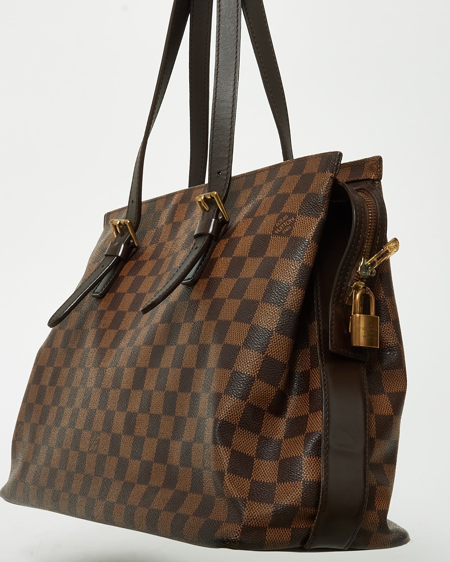 Louis Vuitton Damier Ebene Coated Canvas Chelsea Tote Bag