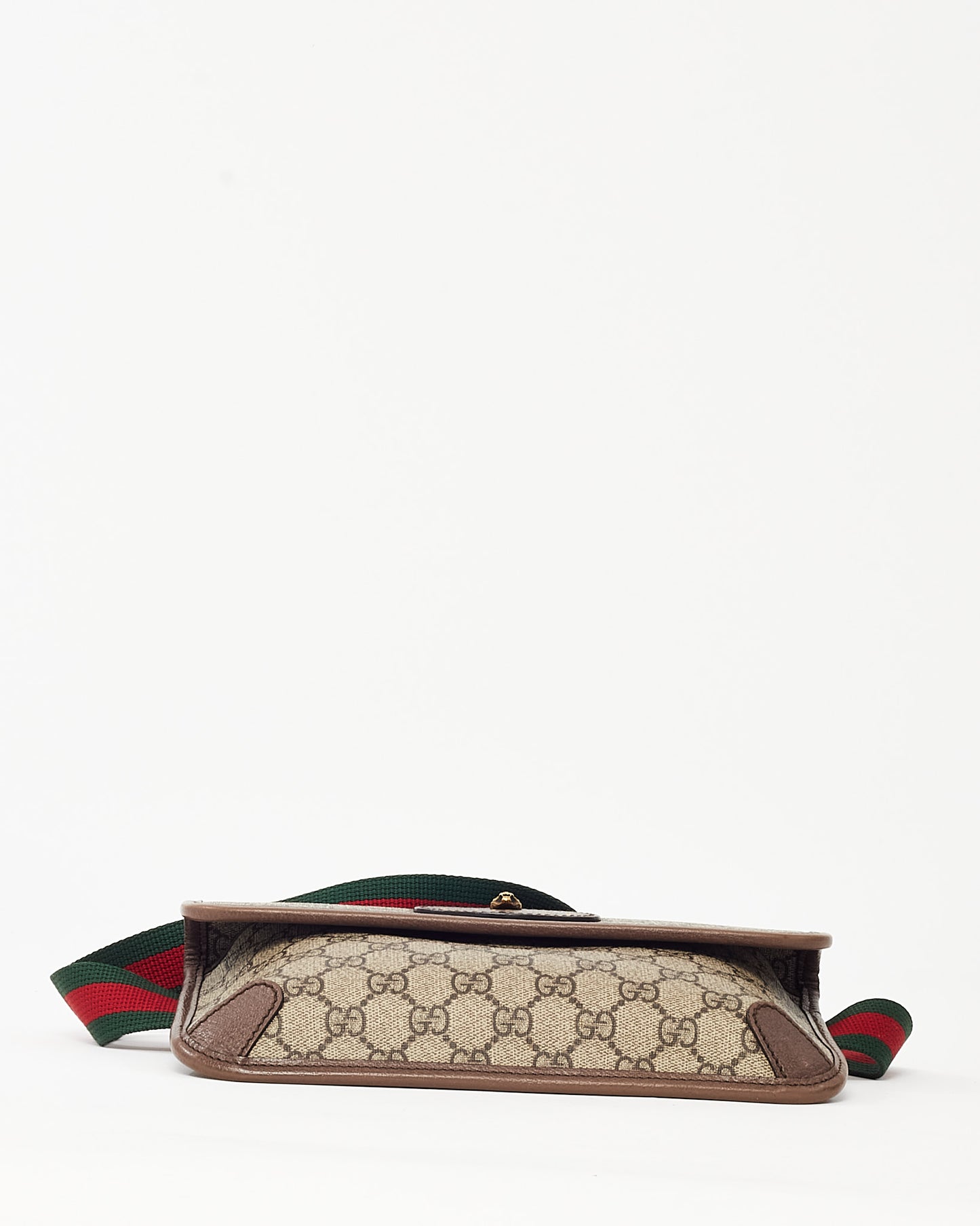 Gucci Beige/Brown GG Supreme Coated Canvas Neo Vintage Web Belt Bag