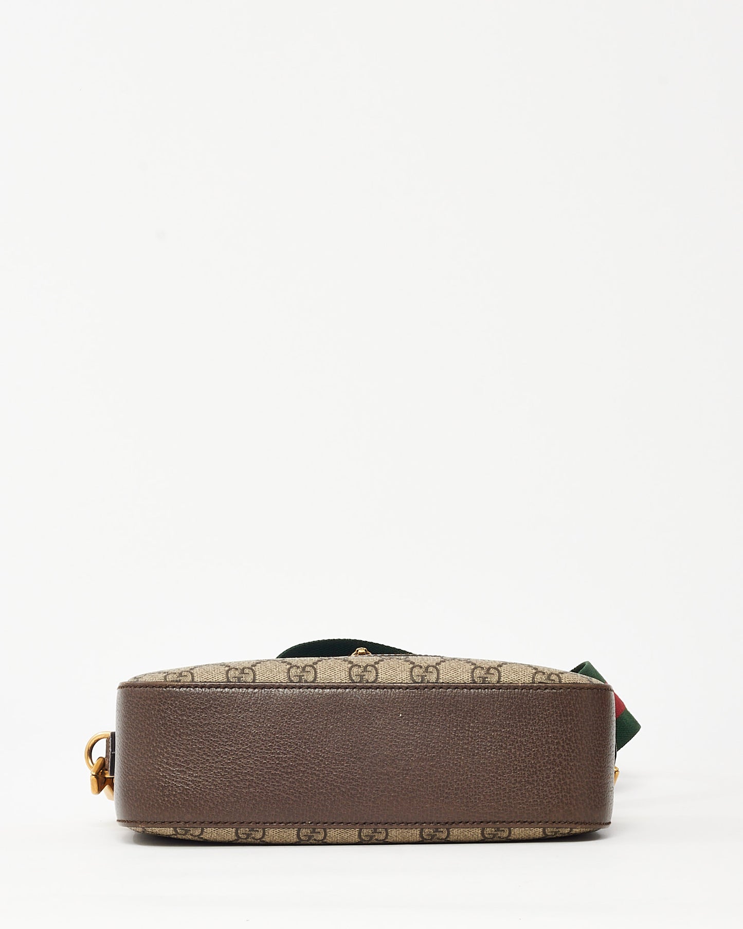 Gucci Beige and Brown GG Supreme Monogram Canvas Neo Vintage Web Camera Bag