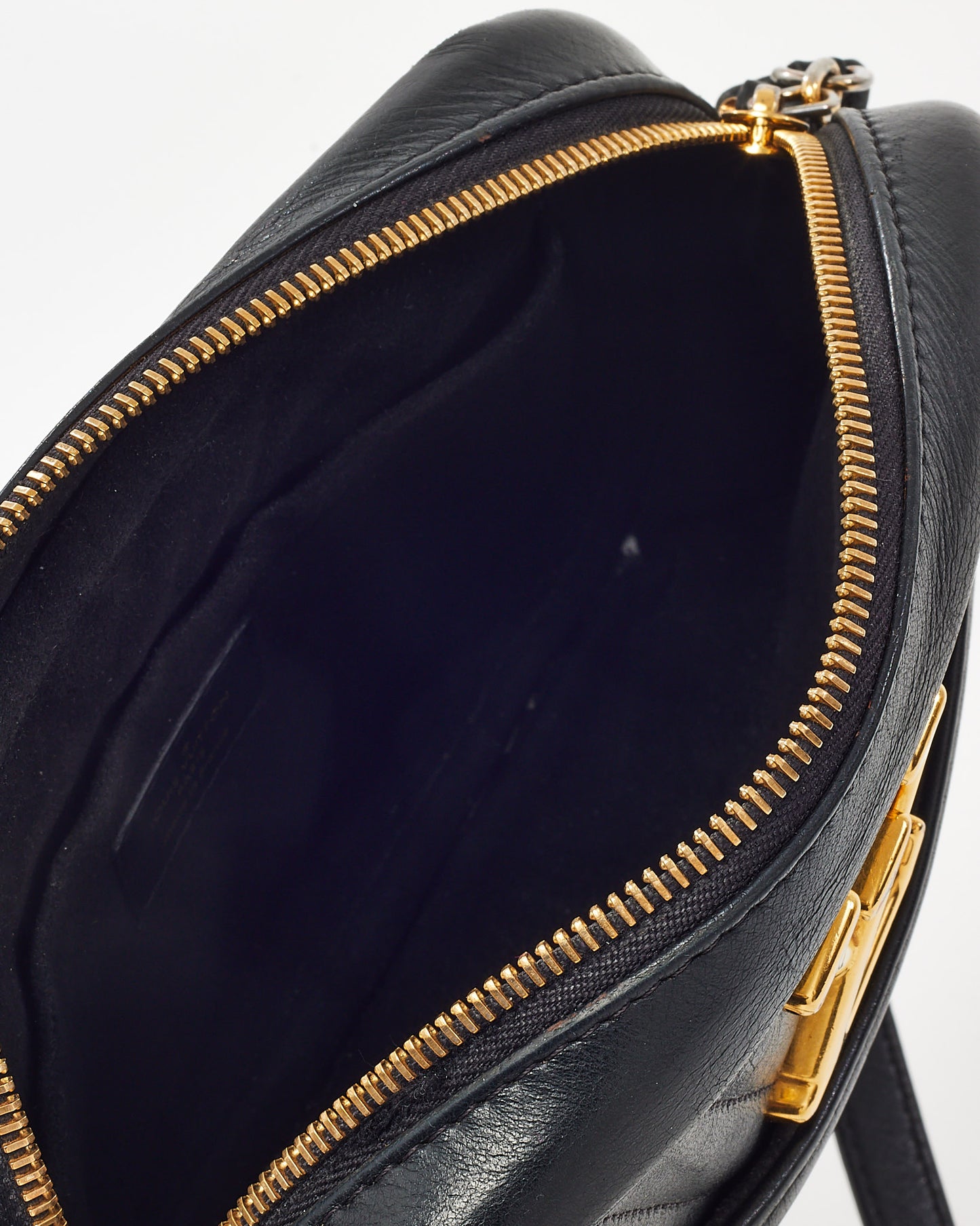 Louis Vuitton Black Calfskin Leather New Wave Camera Crossbody Bag