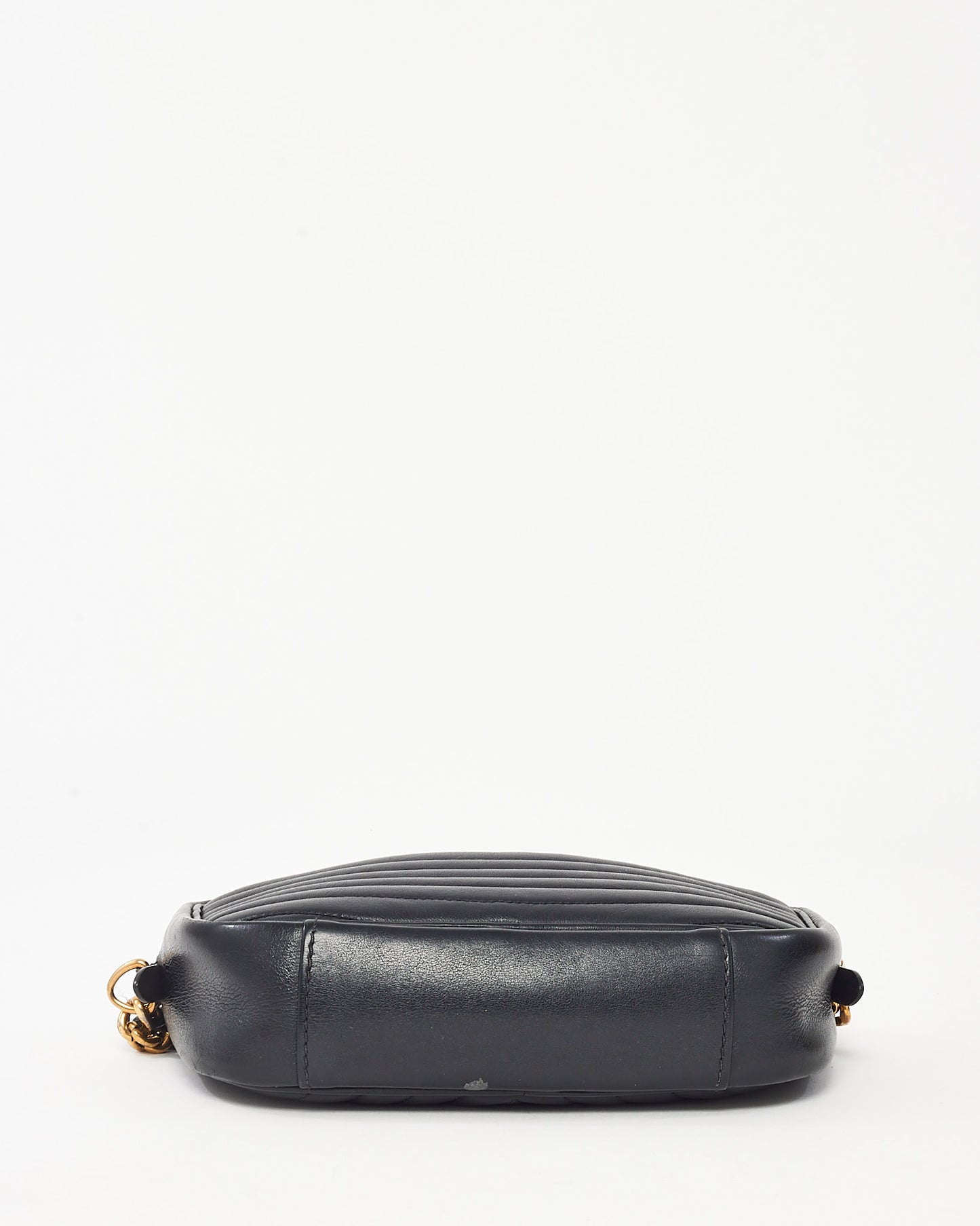 Louis Vuitton Black Calfskin Leather New Wave Camera Crossbody Bag