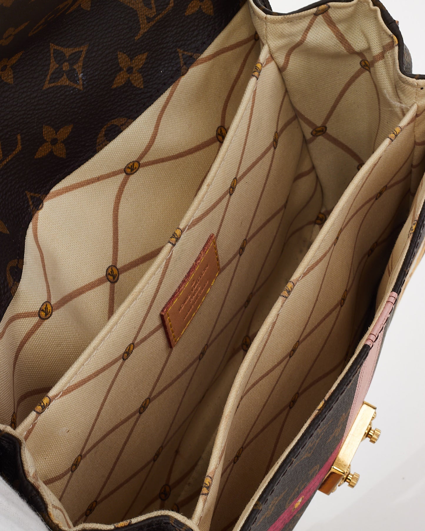 Louis Vuitton Limited Edition Monogram Canvas Summer Trunks Trompe L'oeil Pochette Metis Bag