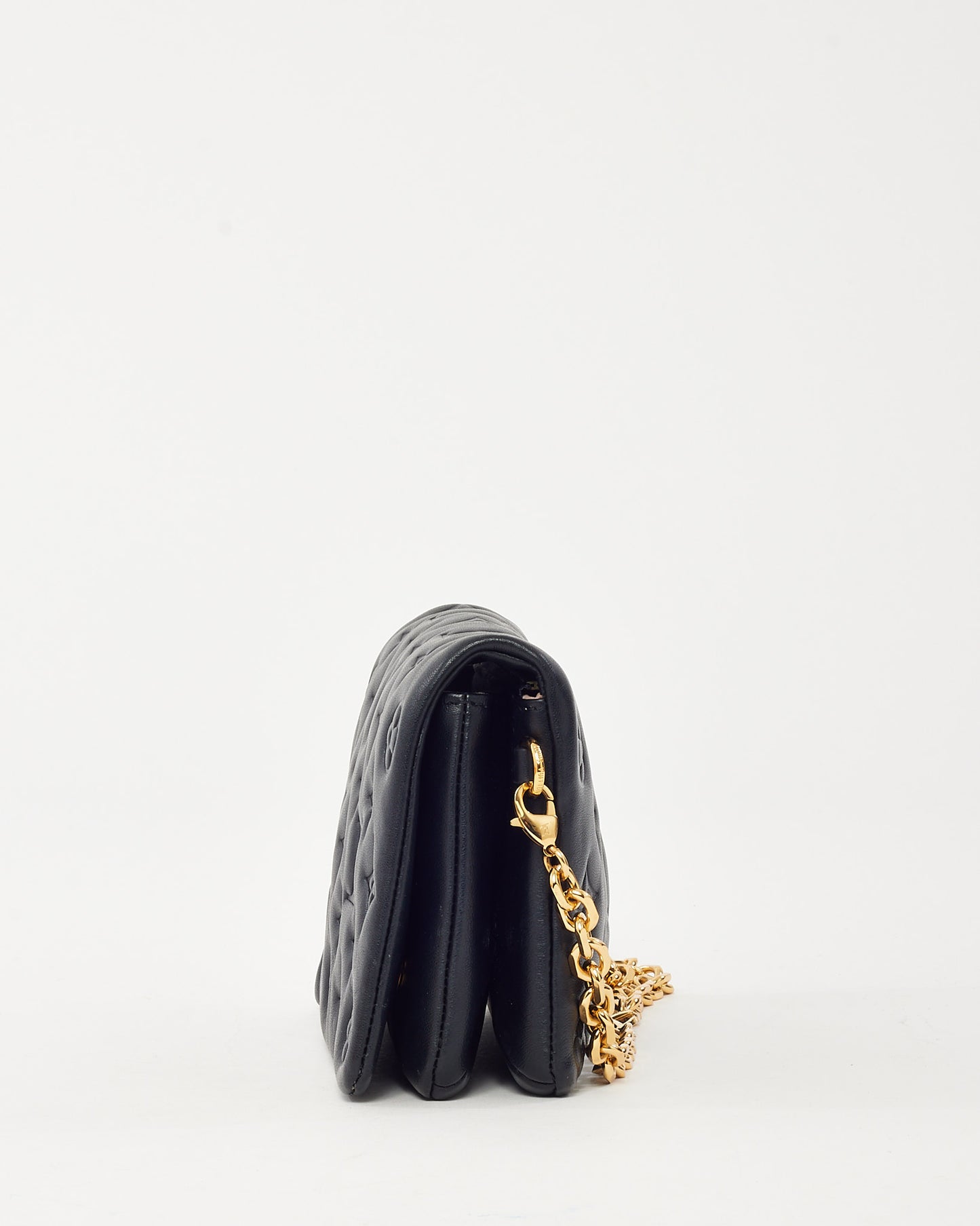 Sac bandoulière Louis Vuitton Pochette Coussin en cuir d'agneau Monogram