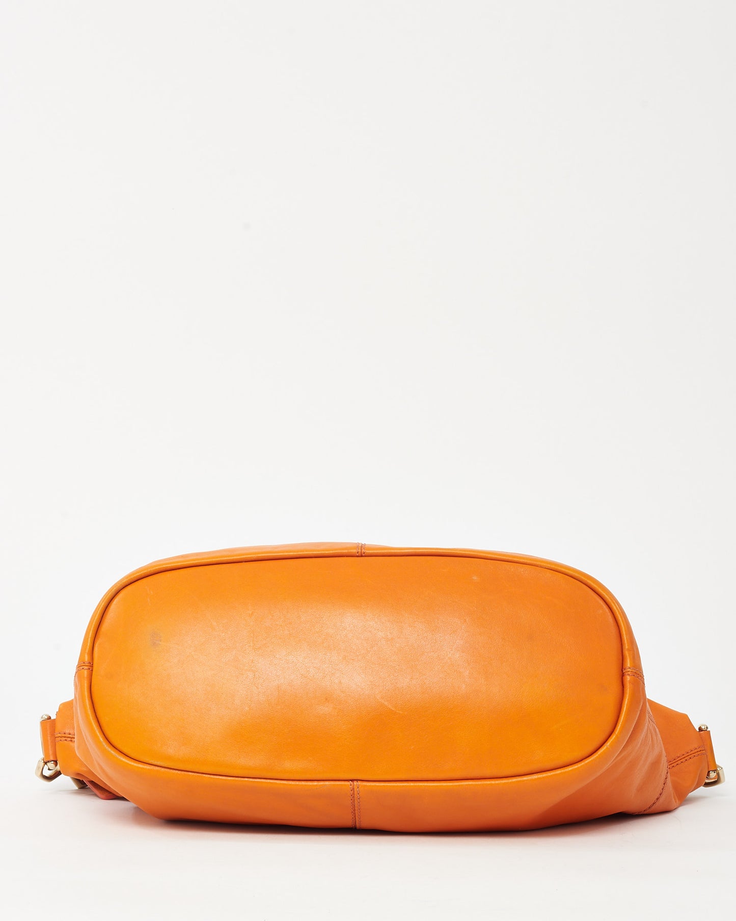 Givenchy Orange Calf Leather Medium Nightingale Bag with Strap
