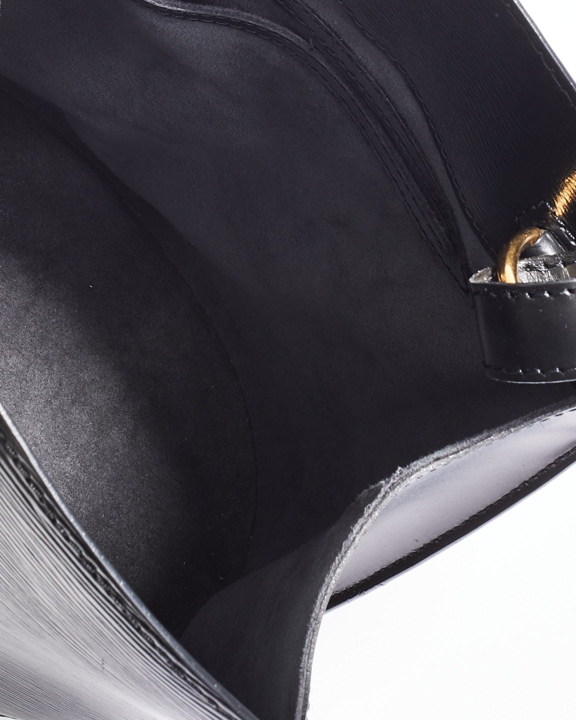 Louis Vuitton Black Epi Leather Cluny Shoulder Bag