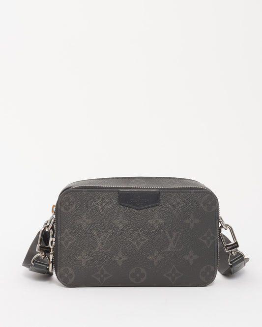 Louis Vuitton Monogram Eclipse Alpha Wearable Wallet Crossbody Bag