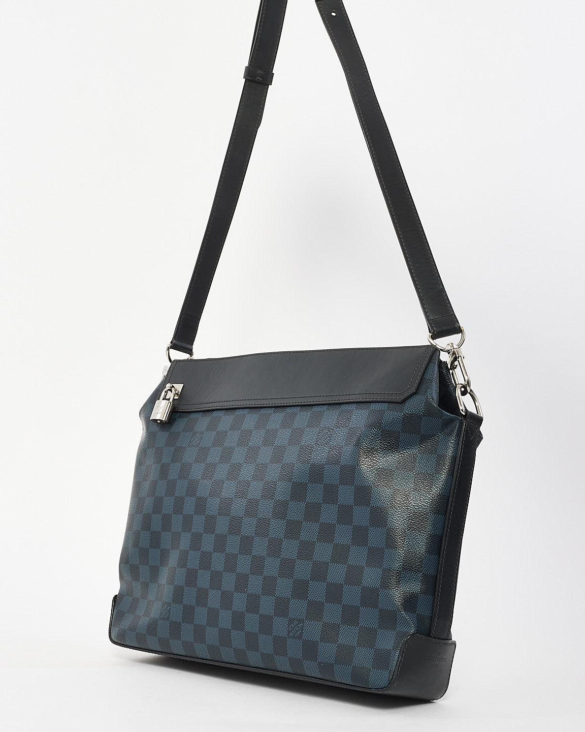 Louis Vuitton Damier Cobalt Blue Greenwich Messenger Shoulder Bag