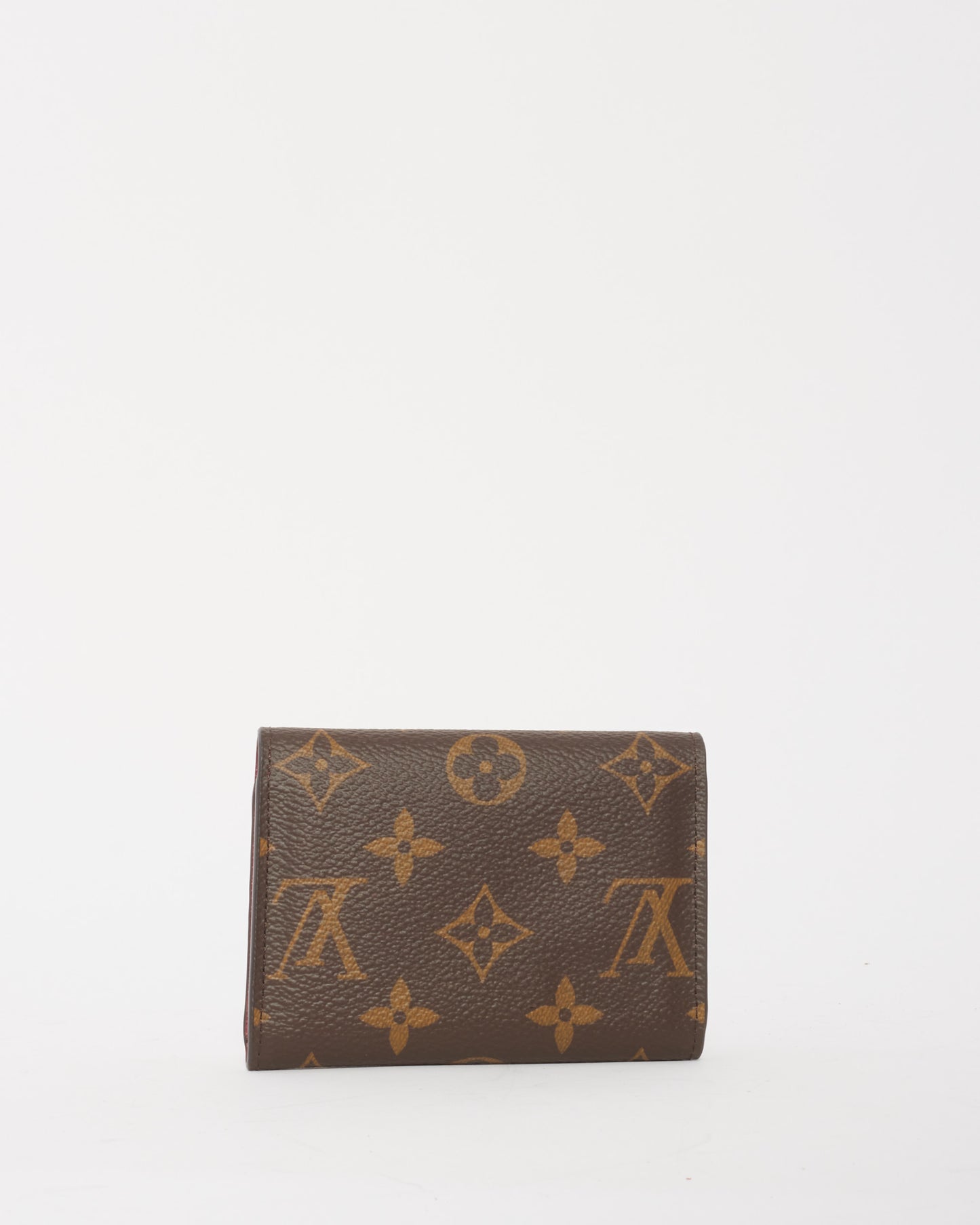 Louis Vuitton Monogram Canvas/ Fuchsia Rosalie Coin Purse Wallet