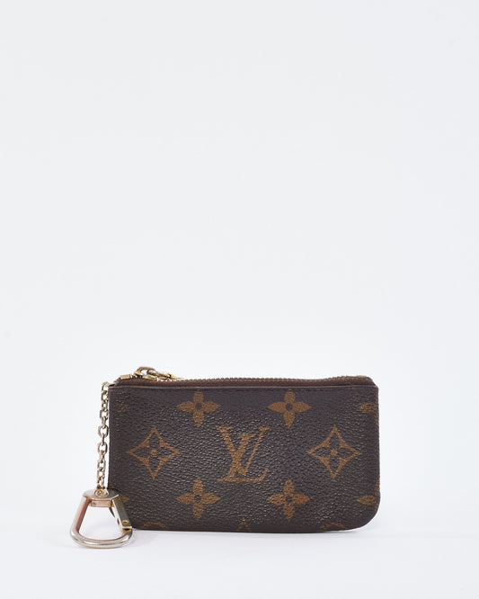 Louis Vuitton Monogram Canvas Key Ring Pouch
